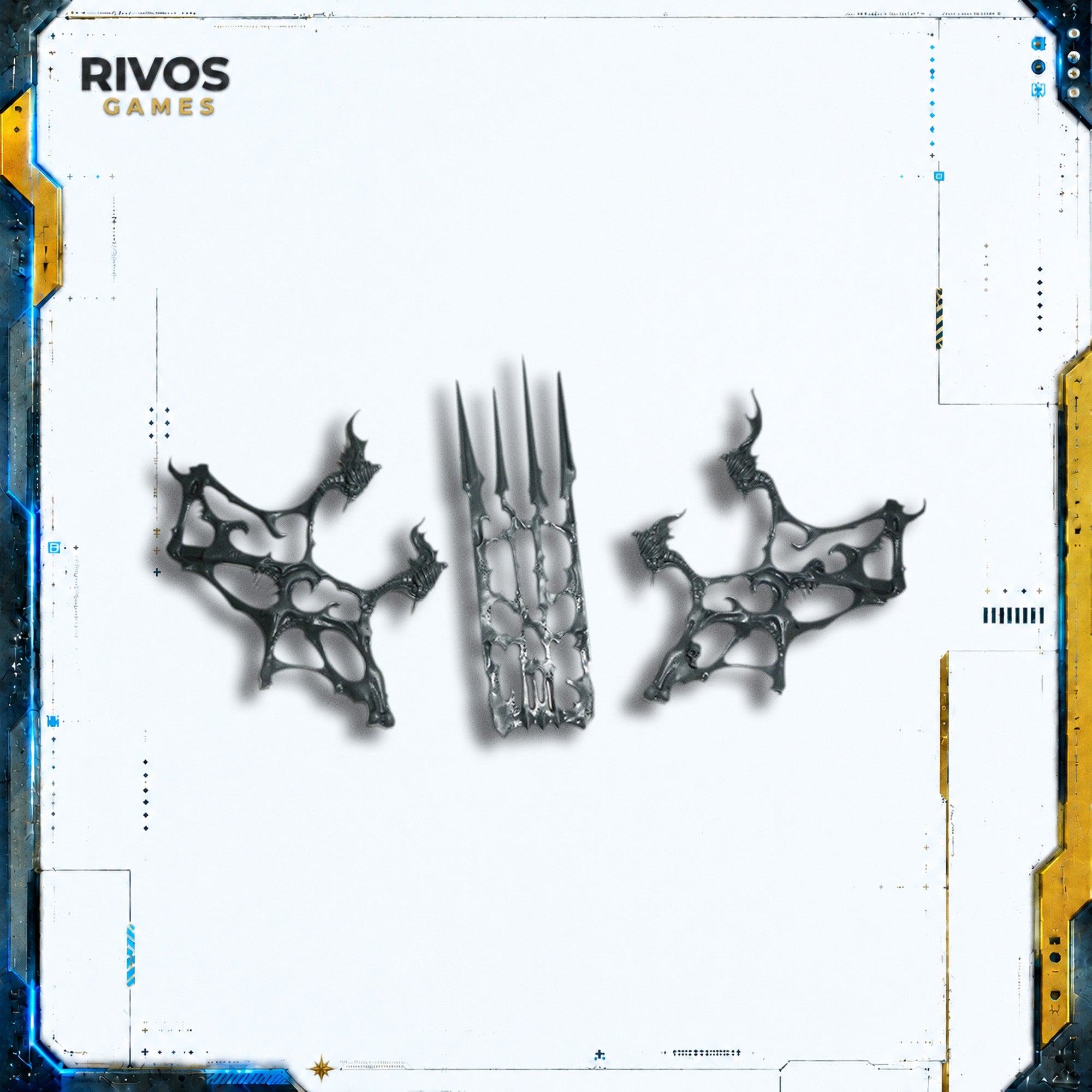 Warhammer Soulblight Gravelords Coven Throne Fences - Bits (Bitz)