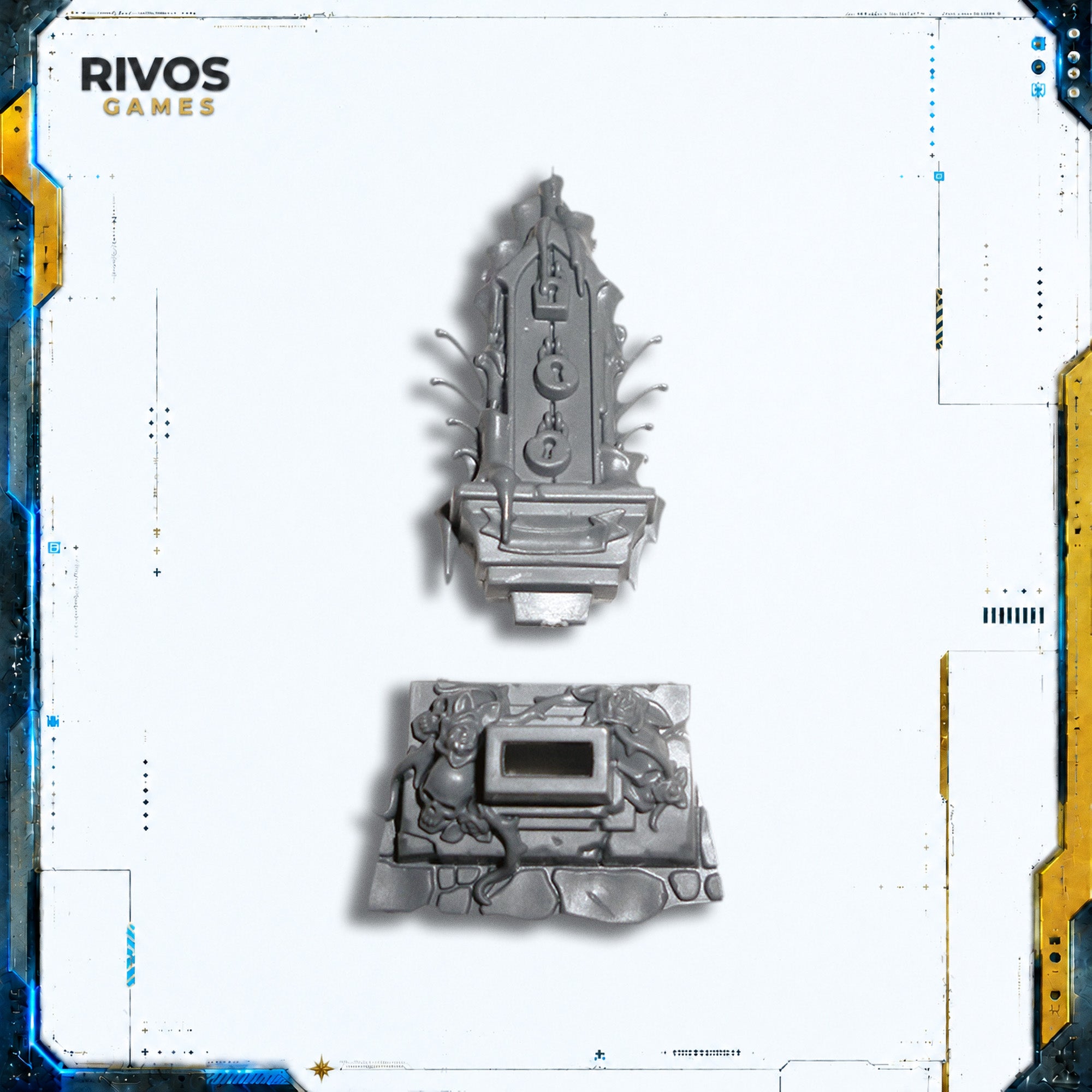 Warhammer Soulblight Gravelords Mortis Engine Reliquary - Bits (Bitz)