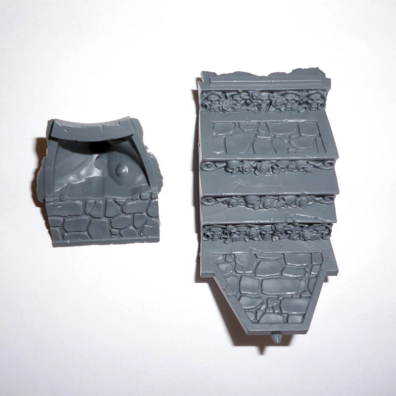 Warhammer Soulblight Gravelords Coven Throne Stairs Bits Bitz