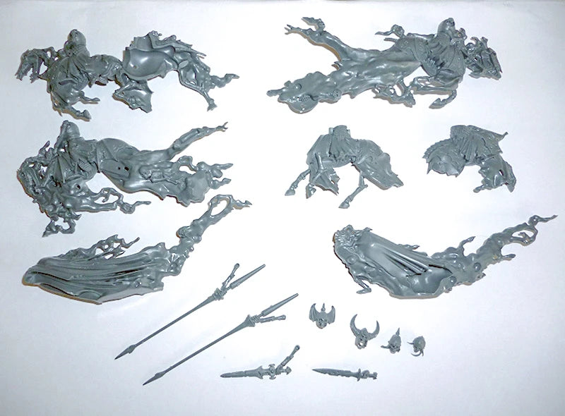 Warhammer Soulblight Gravelords Coven Throne Spirit Horses Bits Bitz