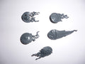 Soulblight Gravelords Coven Throne Shields - Age of Sigmar - Spare Part