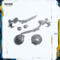 Warhammer Soulblight Gravelords Coven Throne Skeletons - Bits (Bitz)
