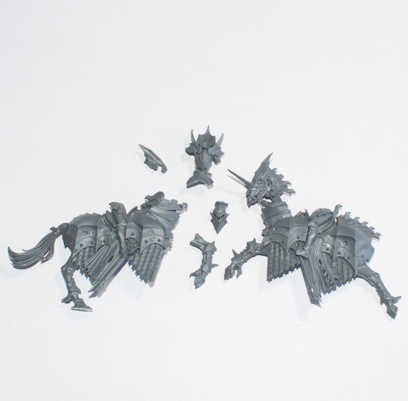 Soulblight Gravelords Blood Knights Nightmare C - Age of Sigmar - Kitbash Bit