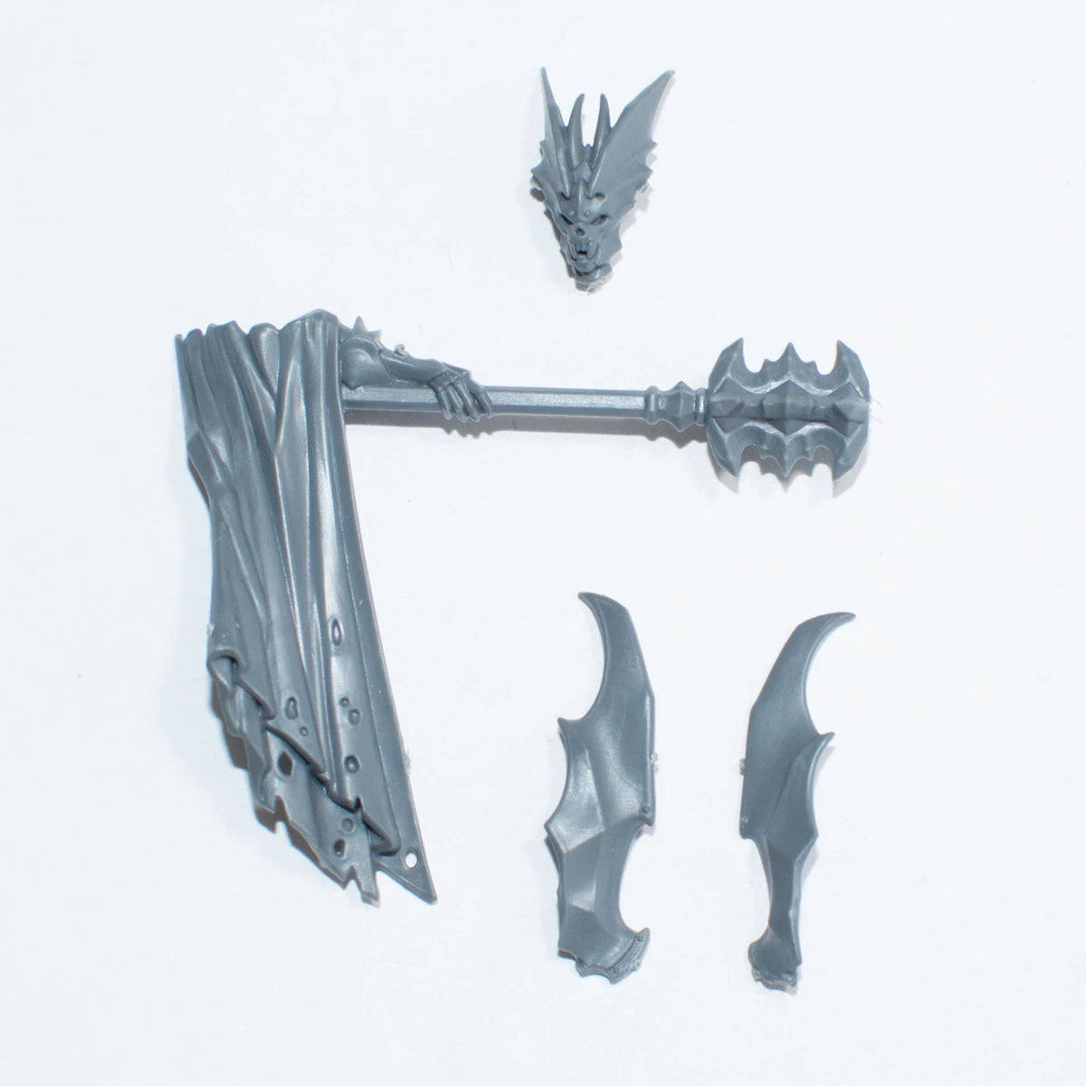 Warhammer Soulblight Gravelords Blood Knights Kastellan Helmet/Mace Bits Bitz