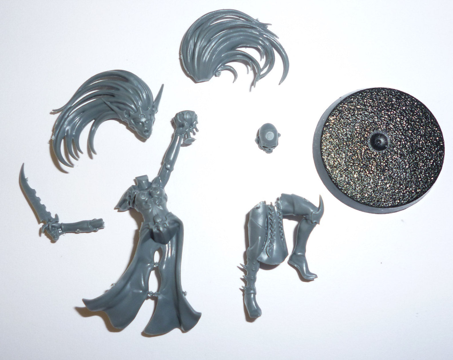 Daughters of Khaine Cauldron Of Blood Death Hag - Age of Sigmar - Authentic Sprue