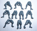 Warhammer 40K Adeptus Mechanicus Skitarii Legs x 10 Bits Bitz