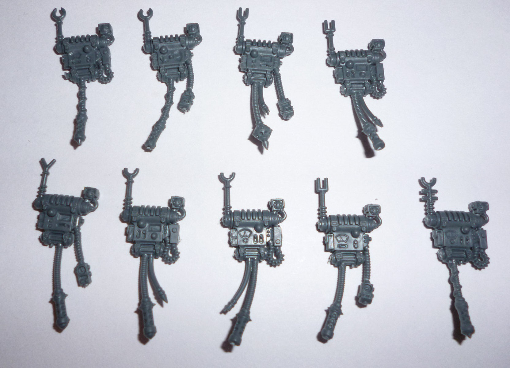 Adeptus Mechanicus Skitarii Backpacks x 9 - Warhammer - Conversion Part
