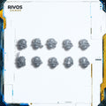 Warhammer 40K Adeptus Mechanicus Skitarii Heads B x 10 - Bits (Bitz)