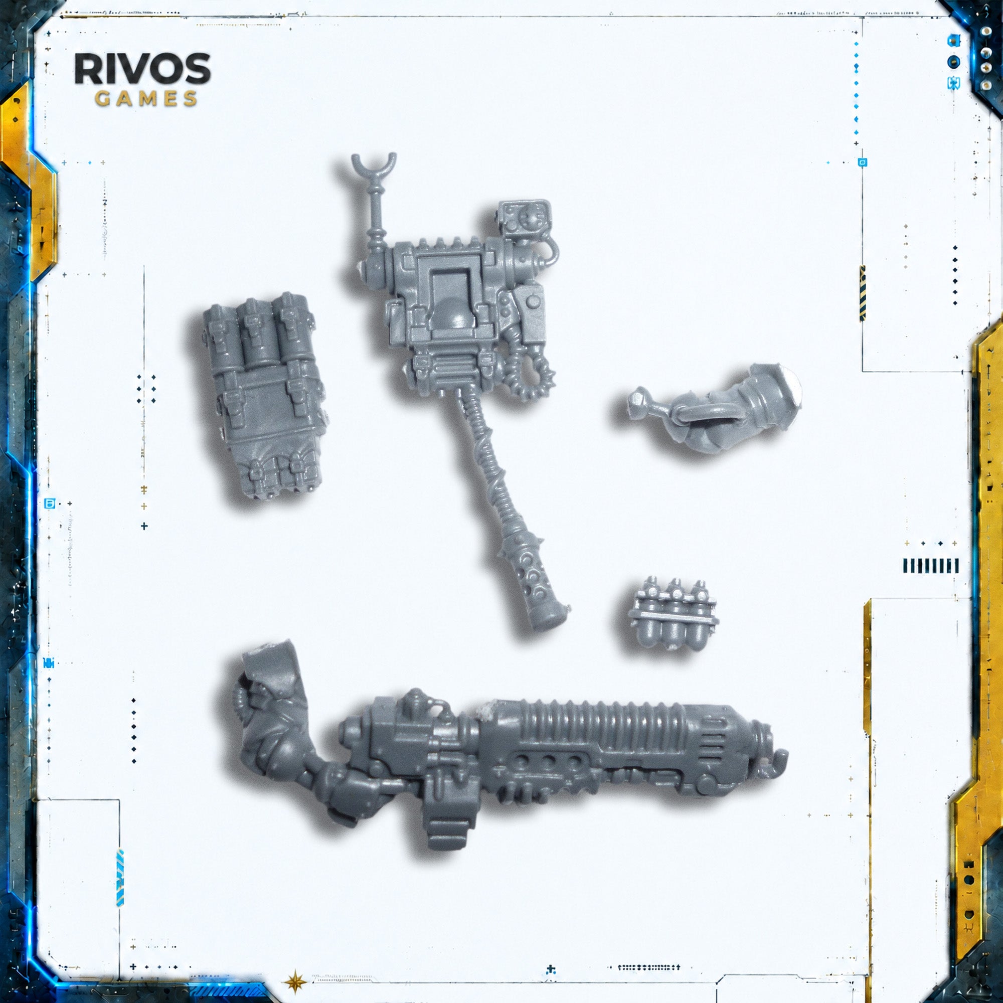 Warhammer 40K Adeptus Mechanicus Skitarii Plasma Caliver - Bits (Bitz)