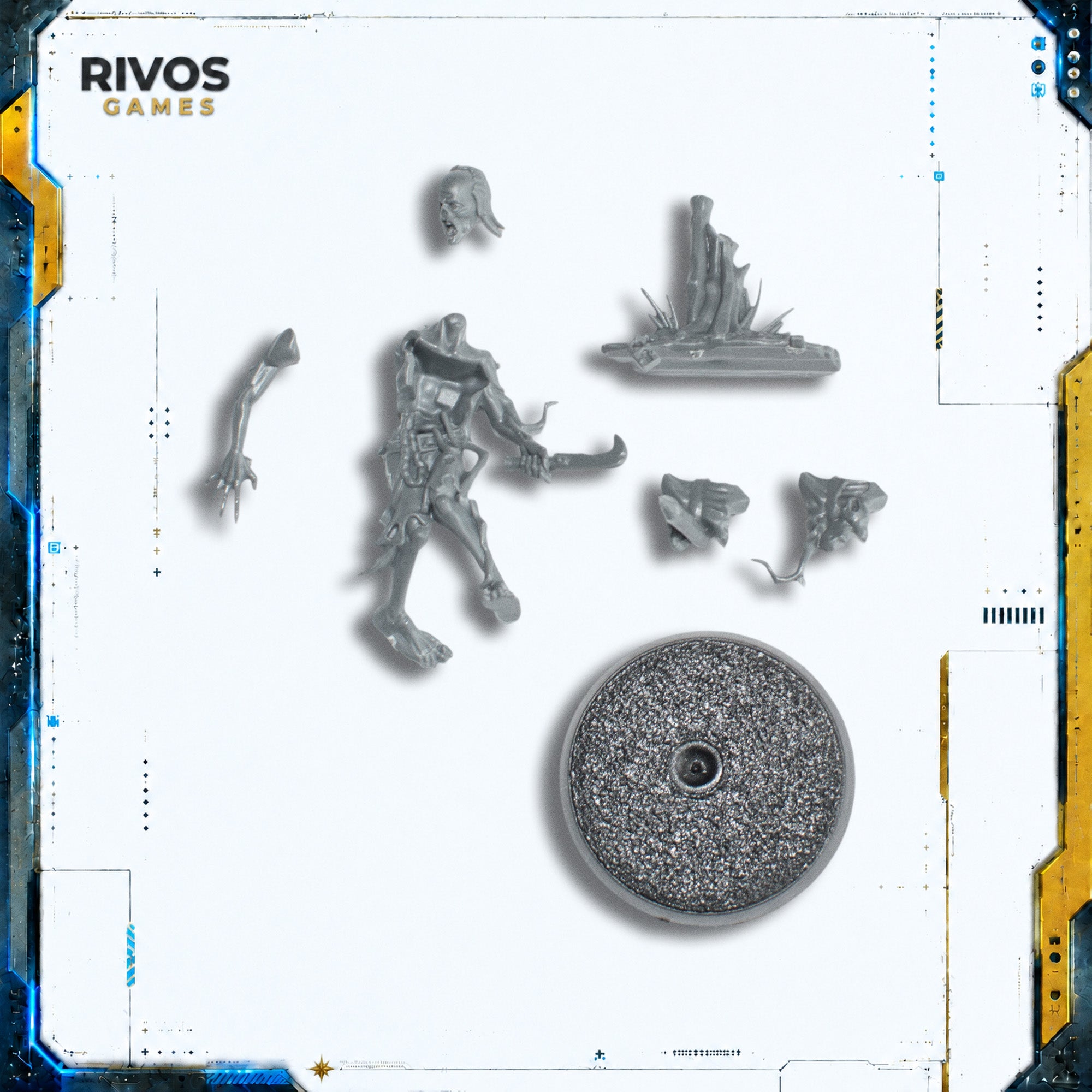 Warhammer Soulblight Gravelords Deadwalker Zombies Zombie G - Bits (Bitz)