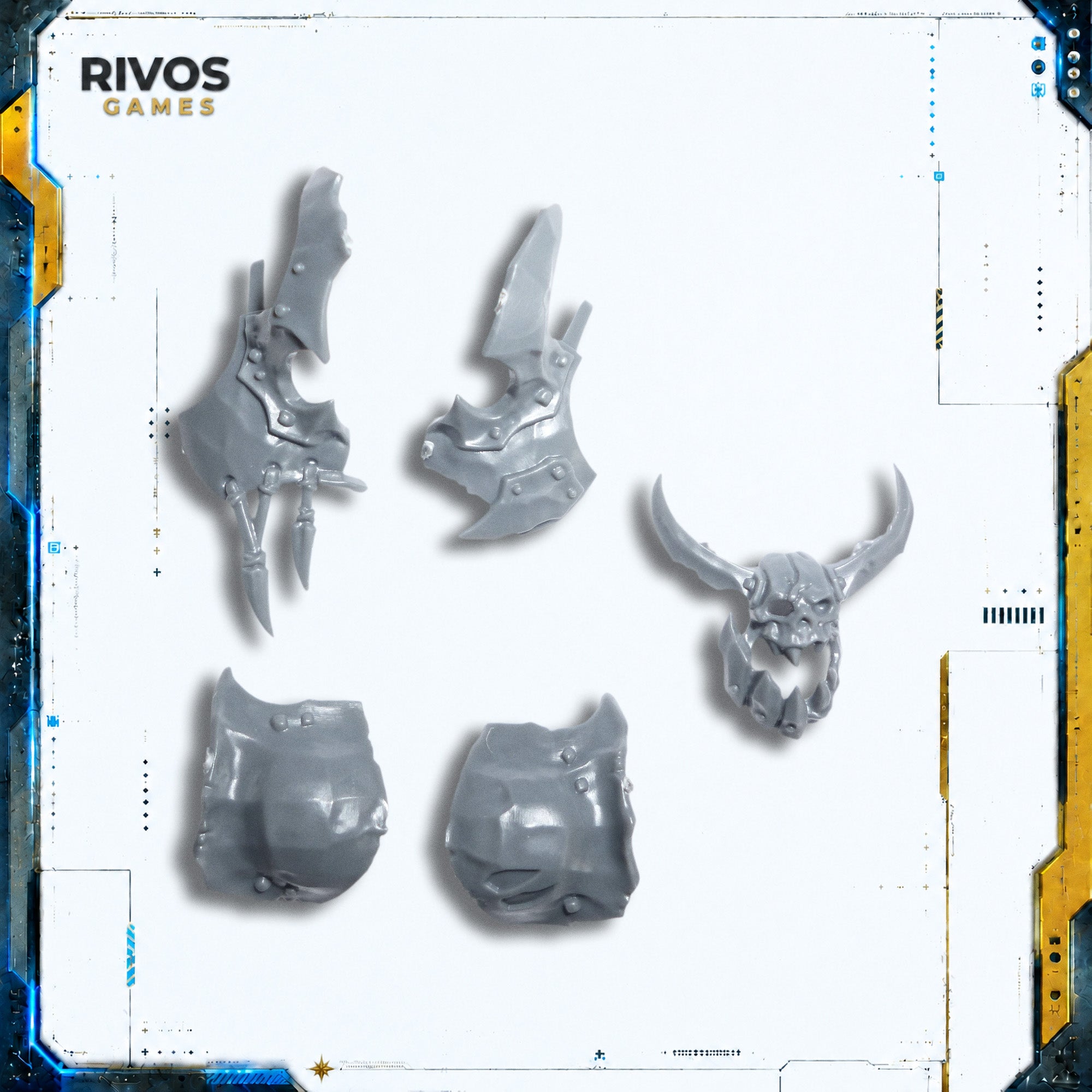 Warhammer Orruk Warclans Brutes Armour A - Bits (Bitz)