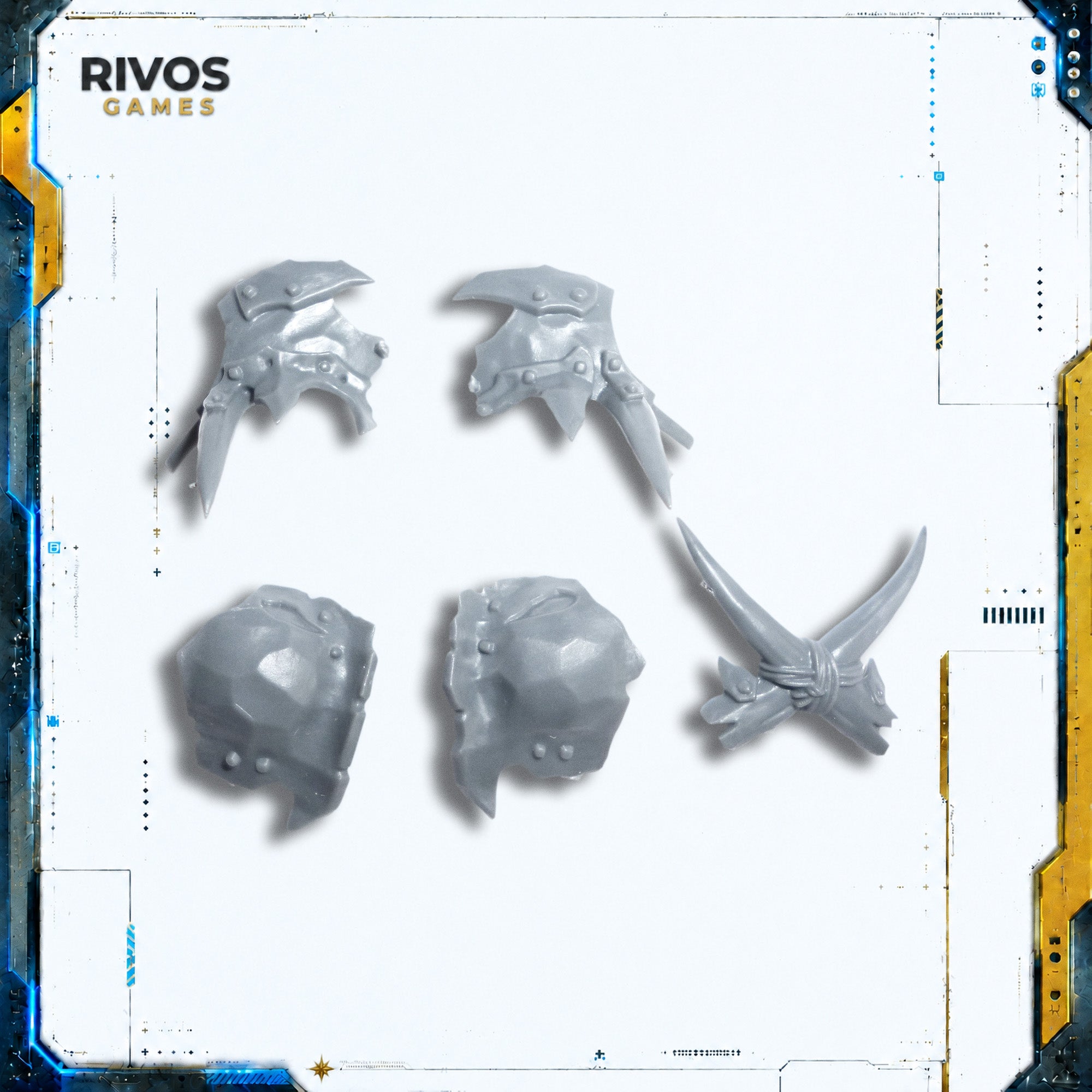 Warhammer Orruk Warclans Brutes Armour C - Bits (Bitz)