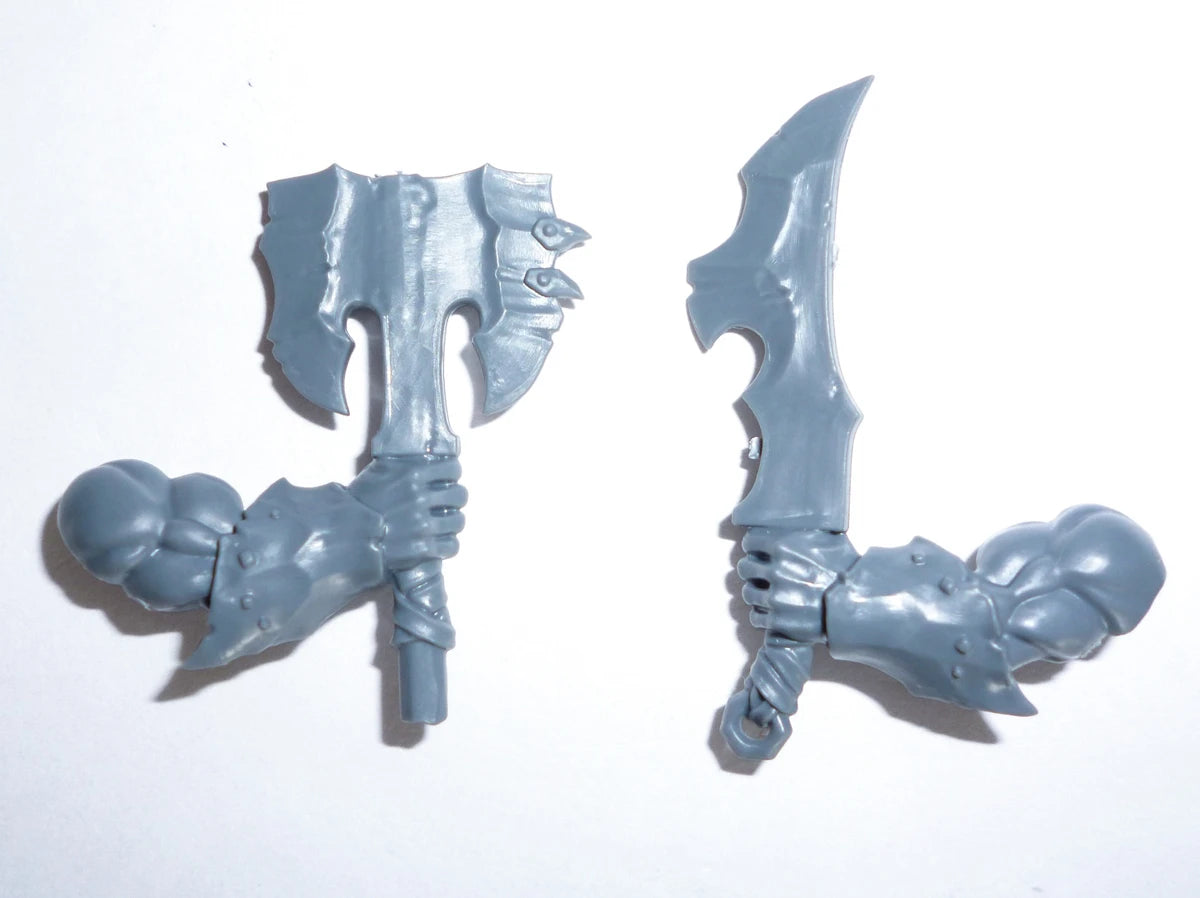 Warhammer Orruk Warclans Brutes Choppas x 2 A Bits Bitz