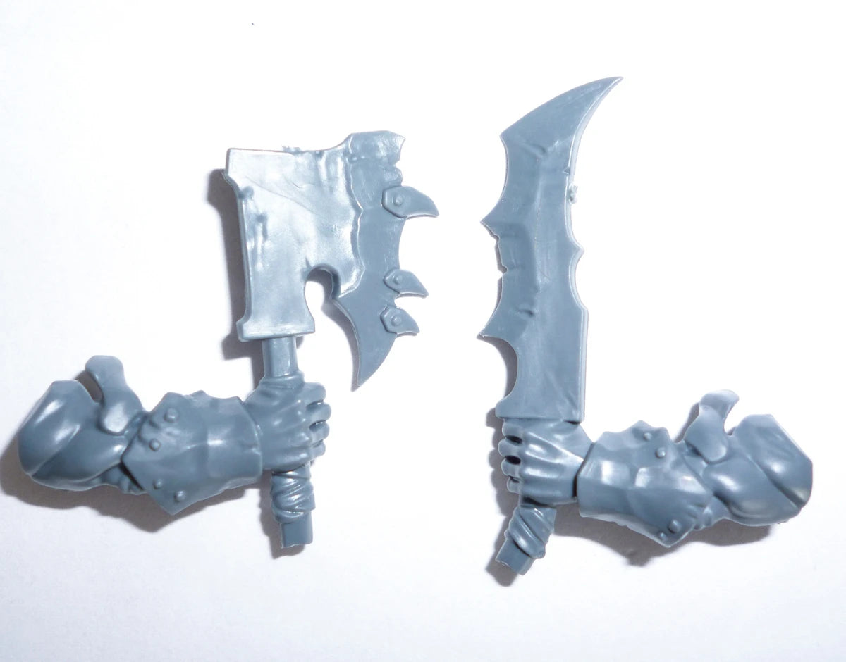 Warhammer Orruk Warclans Brutes Choppas x 2 B Bits Bitz