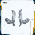 Warhammer Orruk Warclans Brutes Choppas x 2 D - Bits (Bitz)