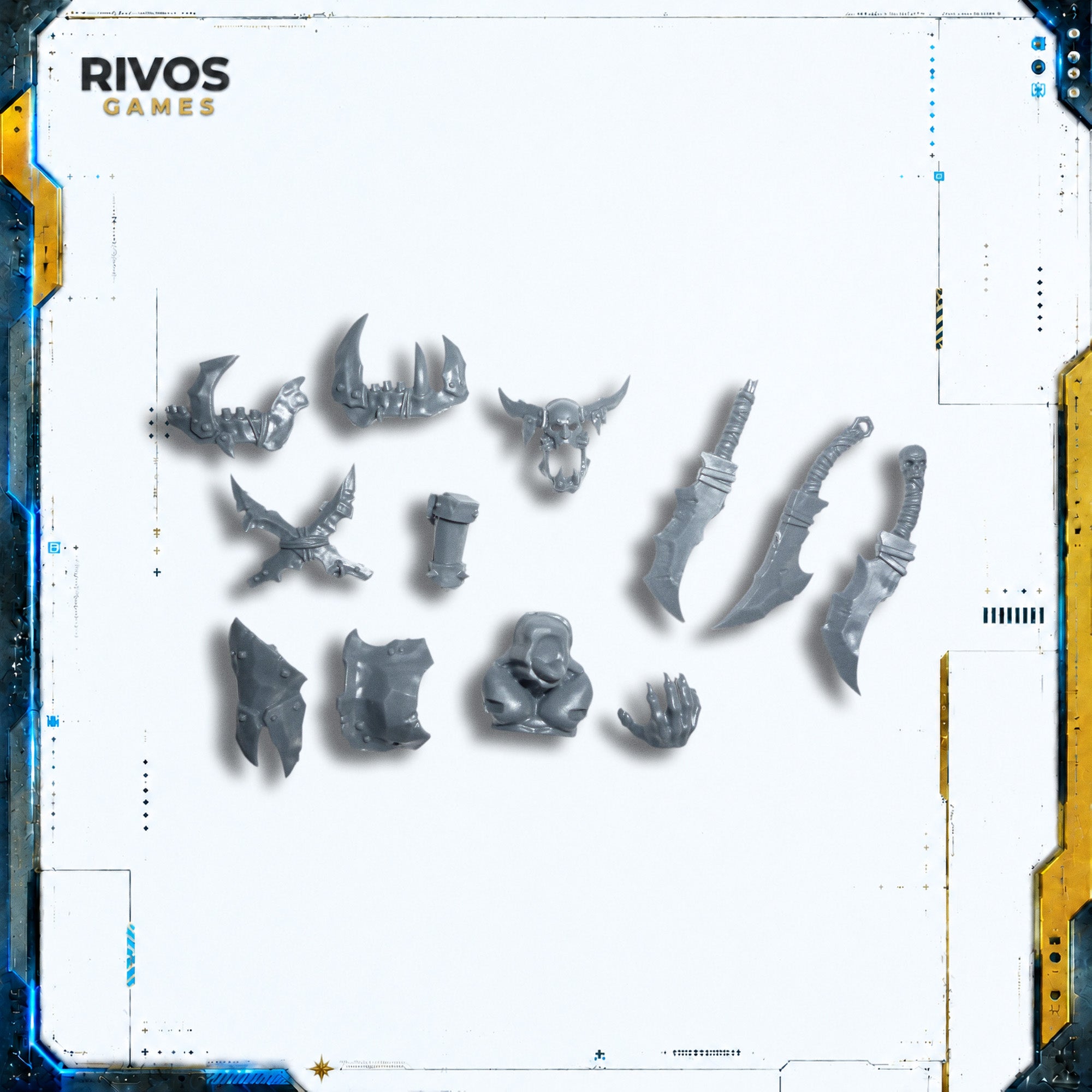 Warhammer Orruk Warclans Brutes Accessories - Bits (Bitz)