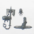 Warhammer Blades of Khorne Bloodreavers Chieftan Head and Weapons Bits Bitz