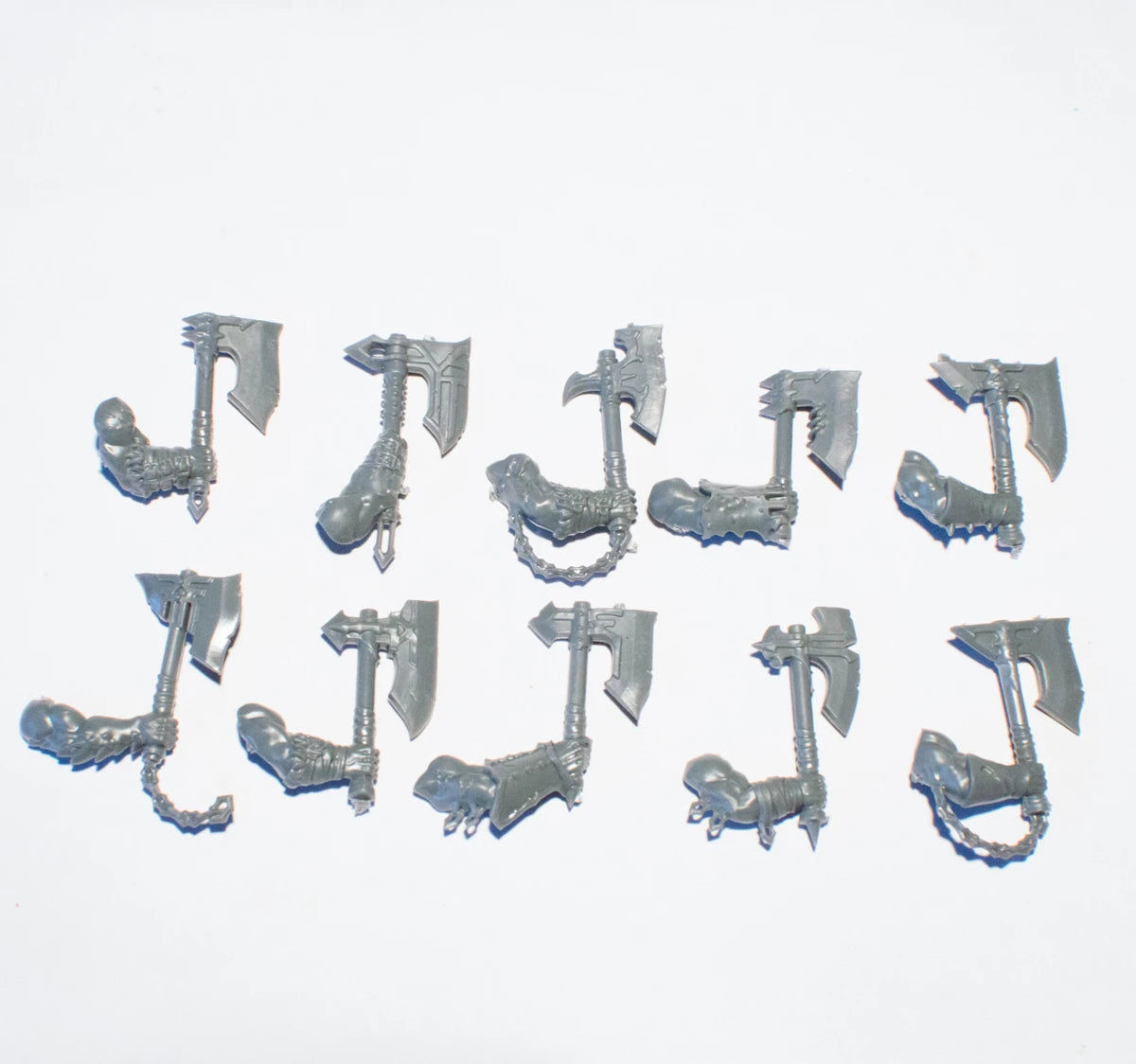 Warhammer Blades of Khorne Bloodreavers Right Arm and Axe Bits Bitz