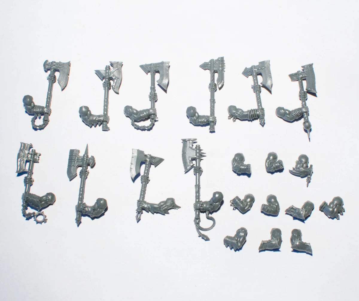 Warhammer Blades of Khorne Bloodreavers Meatripper Axe x 10  Bits Bitz