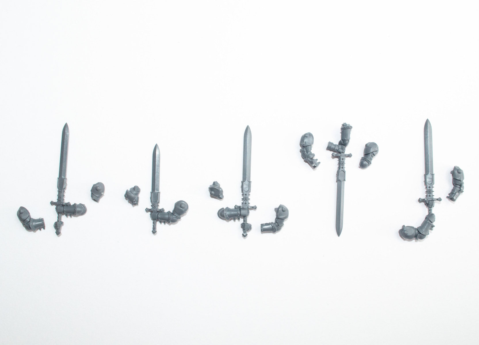 Stormcast Eternals Vanquishers Celestial Greatswords x 5 B - Age of Sigmar - Kitbash Bit