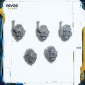Warhammer 40K Deathwatch Veterans Heads B - Bits (Bitz)