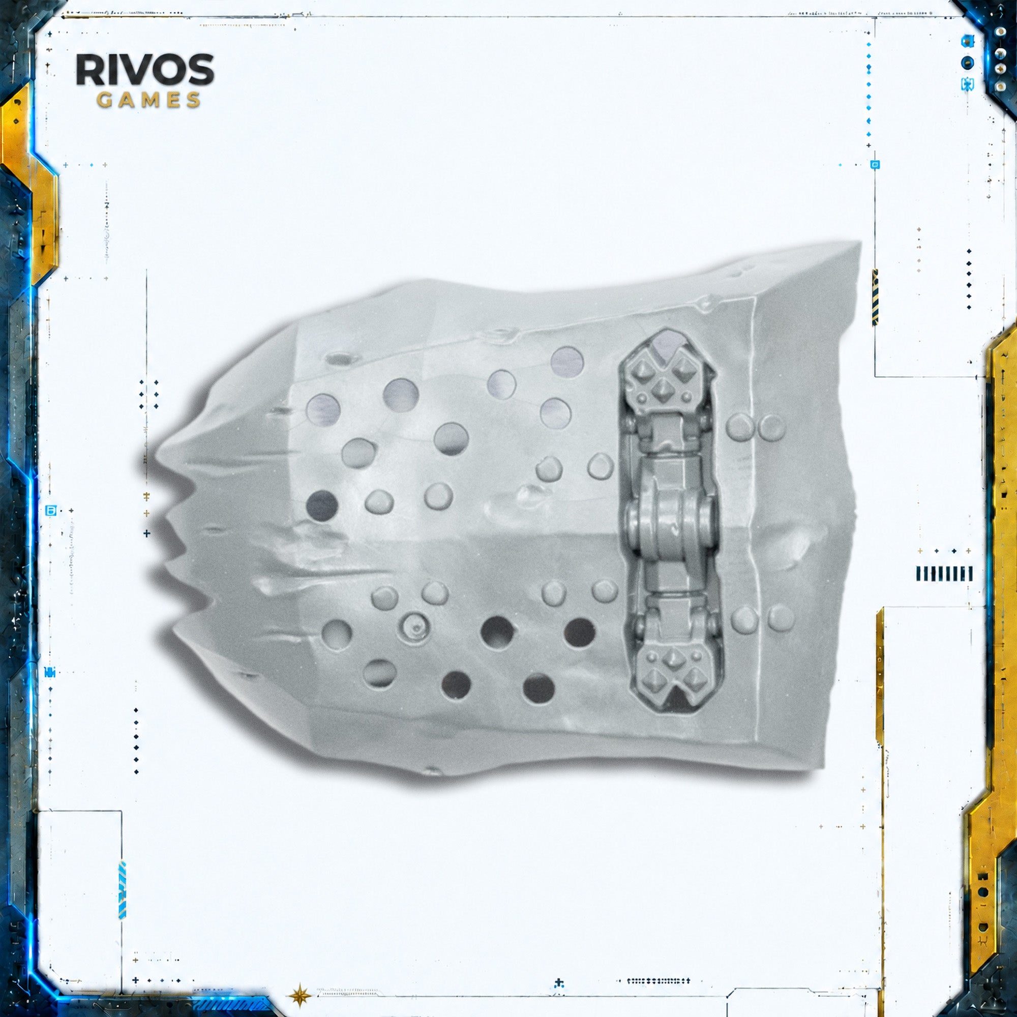 Warhammer 40K Orks Wazdakka Gutsmek Big Revva Skid Plate Bits Bitz