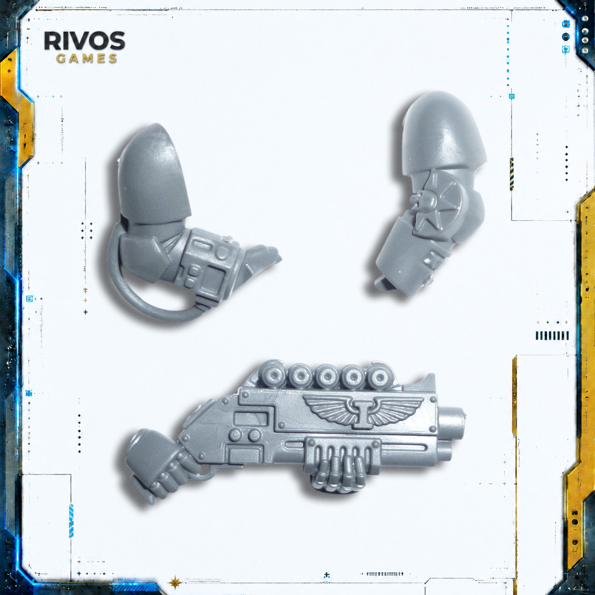 Warhammer 40K Deathwatch Veterans Shotgun A - Bits (Bitz)