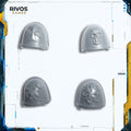 Warhammer 40K Deathwatch Veterans Shoulder Pads x 4 - Bits (Bitz)