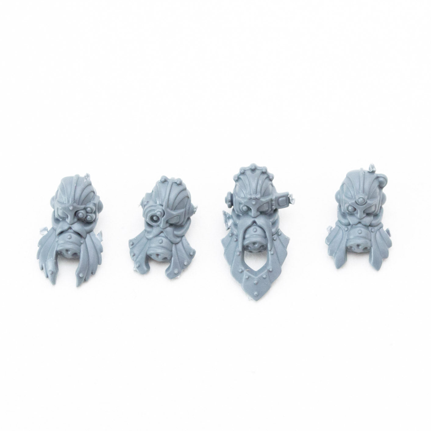 Kharadron Overlords Skywardens Heads x 4 B - Age of Sigmar - Kitbash Bit