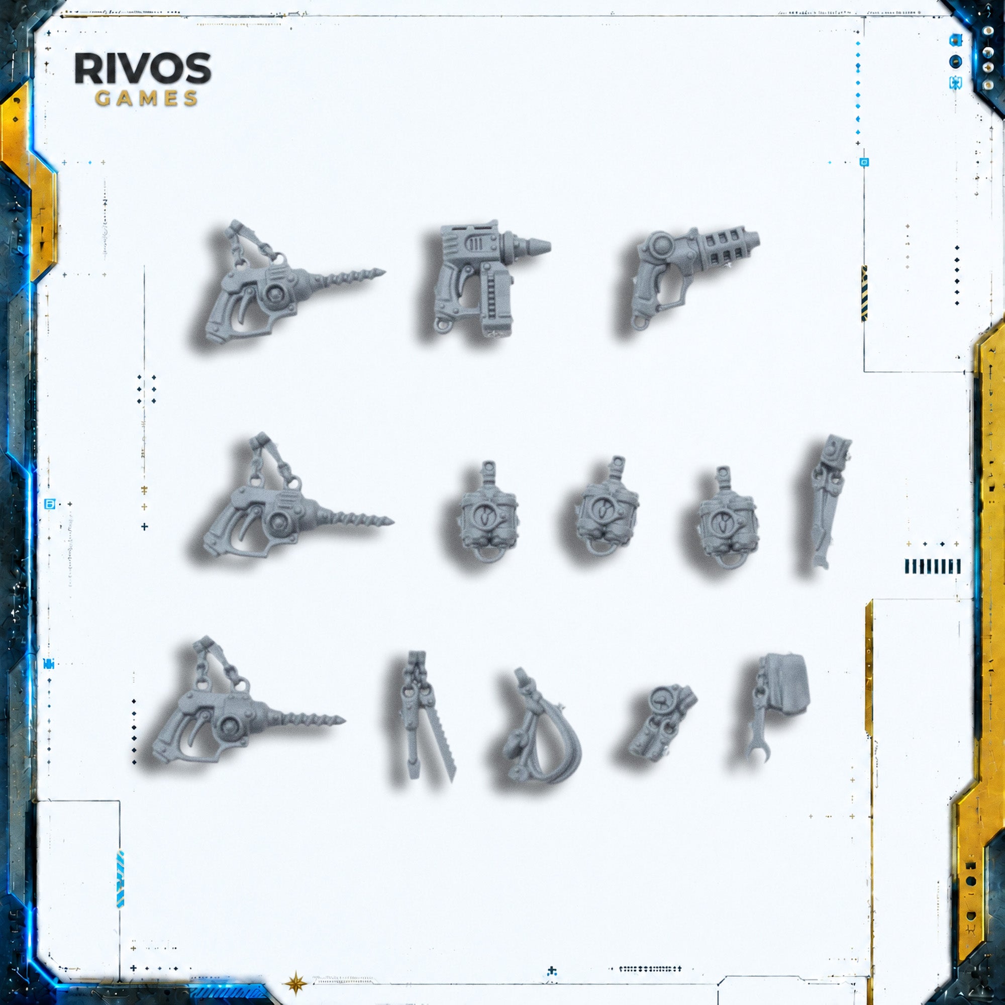 Warhammer Kharadron Overlords Skywardens Accessories - Bits (Bitz)