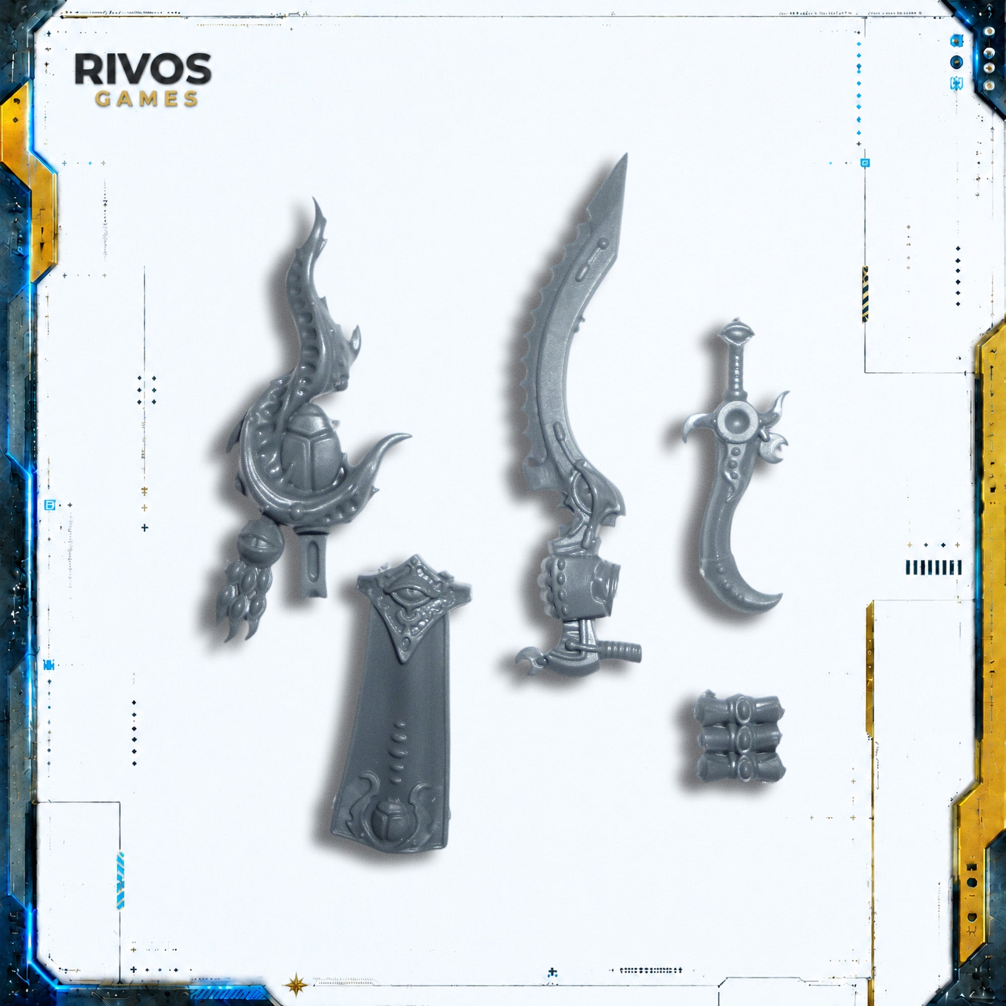 Warhammer 40K Thousand Sons Scarab Terminators Sorceror Accessories - Bits (Bitz)