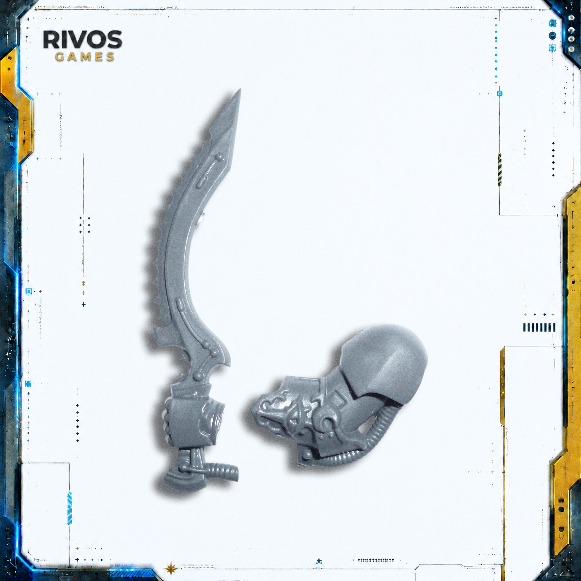 Warhammer 40K Thousand Sons Scarab Terminators Power Sword A - Bits (Bitz)
