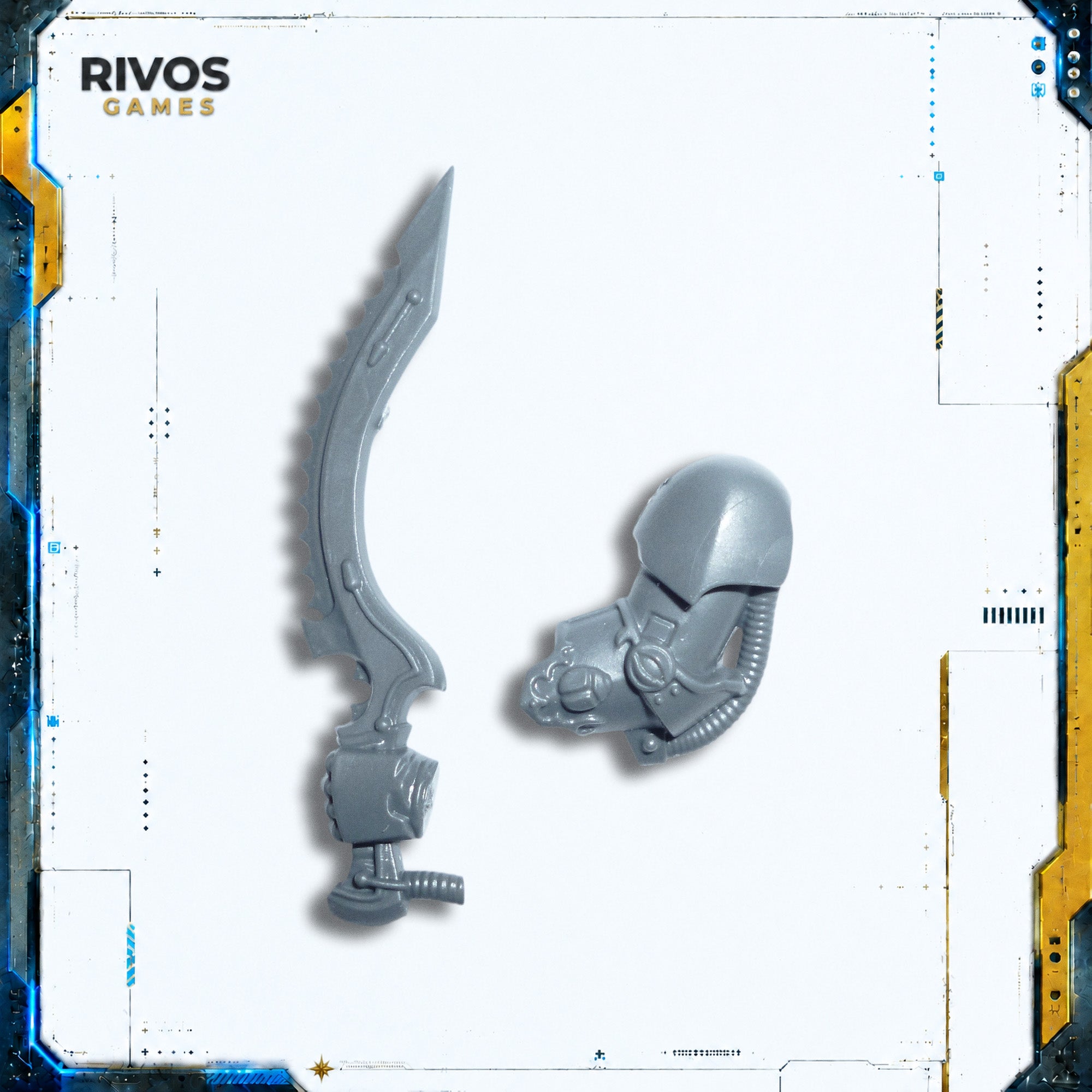 Warhammer 40K Thousand Sons Scarab Terminators Power Sword B - Bits (Bitz)