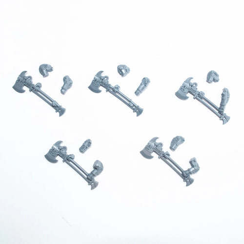 Horus Heresy Solar Auxilia Veletaris Storm Section Storm Axe x 5 Bits Bitz
