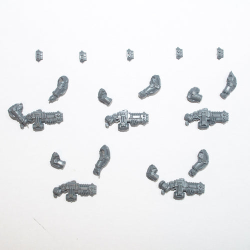 Horus Heresy Solar Auxilia Veletaris Storm Section Volkite Charger x 5 - Warhammer - Spare Part