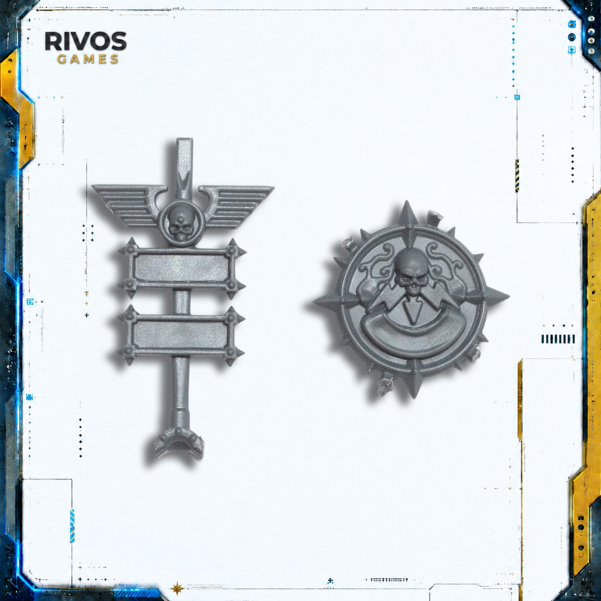 Horus Heresy Solar Auxilia Veletaris Storm Section Vexilla - Bits (Bitz)