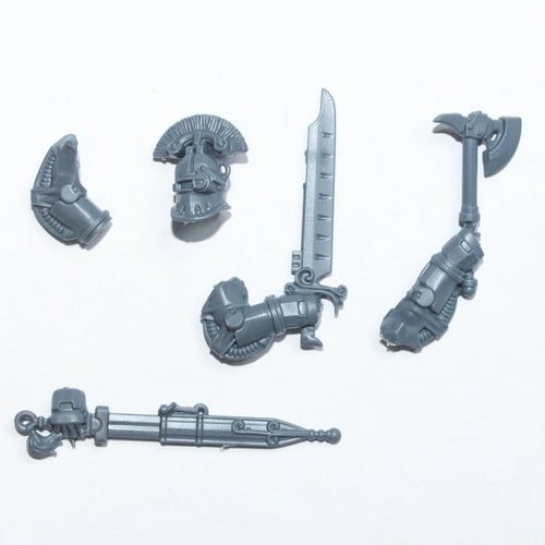 Horus Heresy Solar Auxilia Veletaris Storm Section Prime Head and Weapons Bits