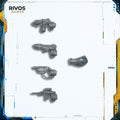 Horus Heresy Solar Auxilia Veletaris Storm Section Prime Pistols - Bits (Bitz)