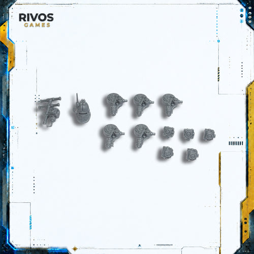 Horus Heresy Solar Auxilia Veletaris Storm Section Accessories Bits Bitz