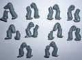 Warhammer 40K Thousand Sons Rubric Marines Legs x 10 Bits Bitz