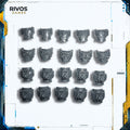 Warhammer 40K Thousand Sons Rubric Marines Torso x 10 - Bits (Bitz)