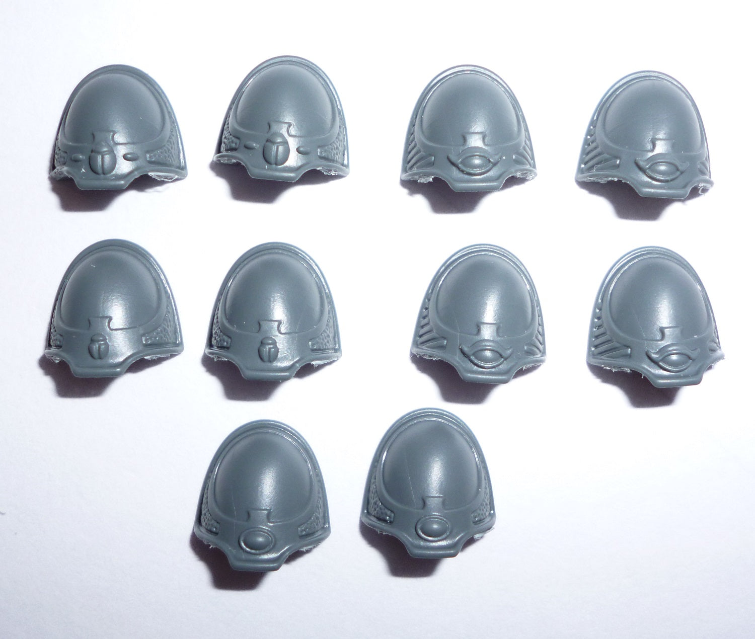 Thousand Sons Rubric Marines Shoulder Pads x 10 A - Warhammer - Conversion Part