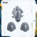 Warhammer 40K Thousand Sons Rubric Marines Sorceror Shoulder Pads - Bits (Bitz)