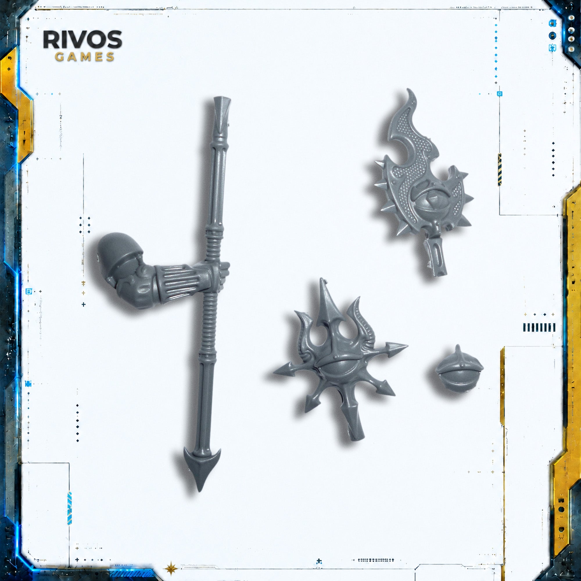 Warhammer 40K Thousand Sons Rubric Marines Force Stave - Bits (Bitz)
