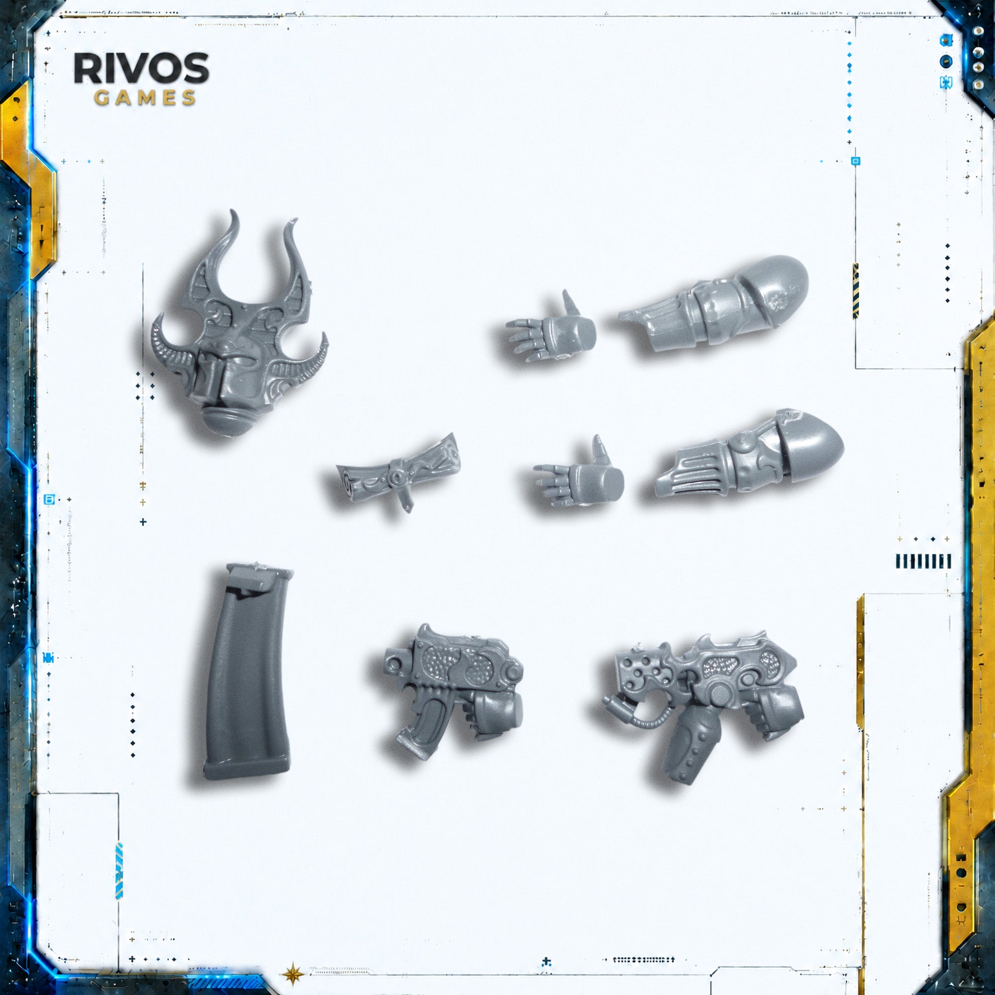 Warhammer 40K Thousand Sons Rubric Marines Accessories - Bits (Bitz)