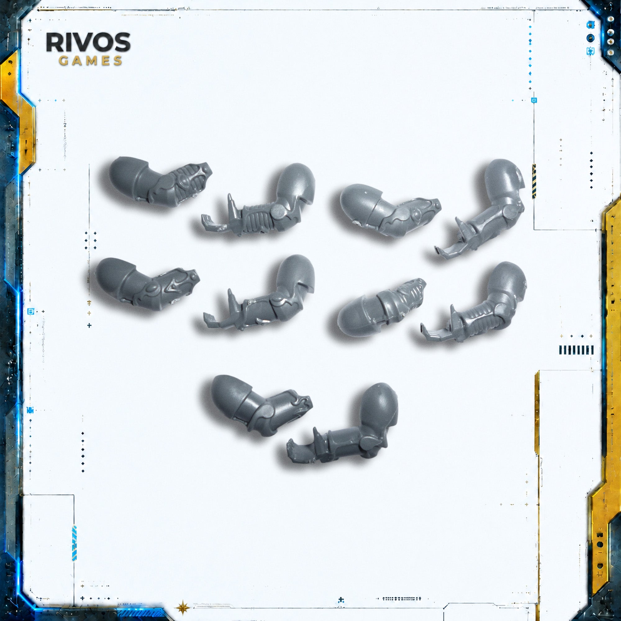 Warhammer 40K Thousand Sons Rubric Marines Arms x 10 B - Bits (Bitz)