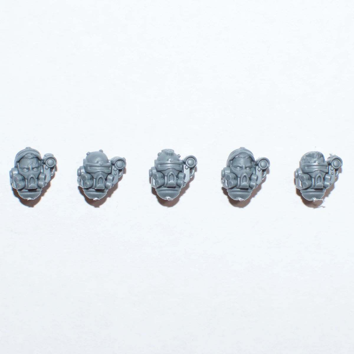 Warhammer 40K Space Marines Primaris Infiltrators Heads x 5 Bits Bitz