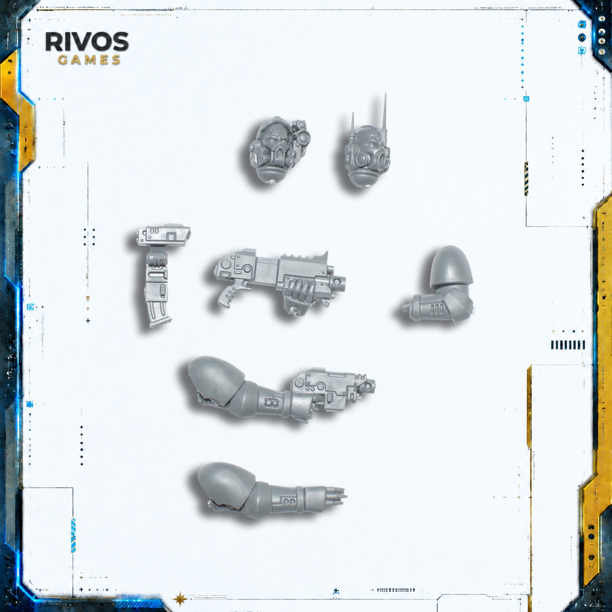 Warhammer 40K Space Marines Primaris Infiltrators Sergeant Accessories - Bits (Bitz)