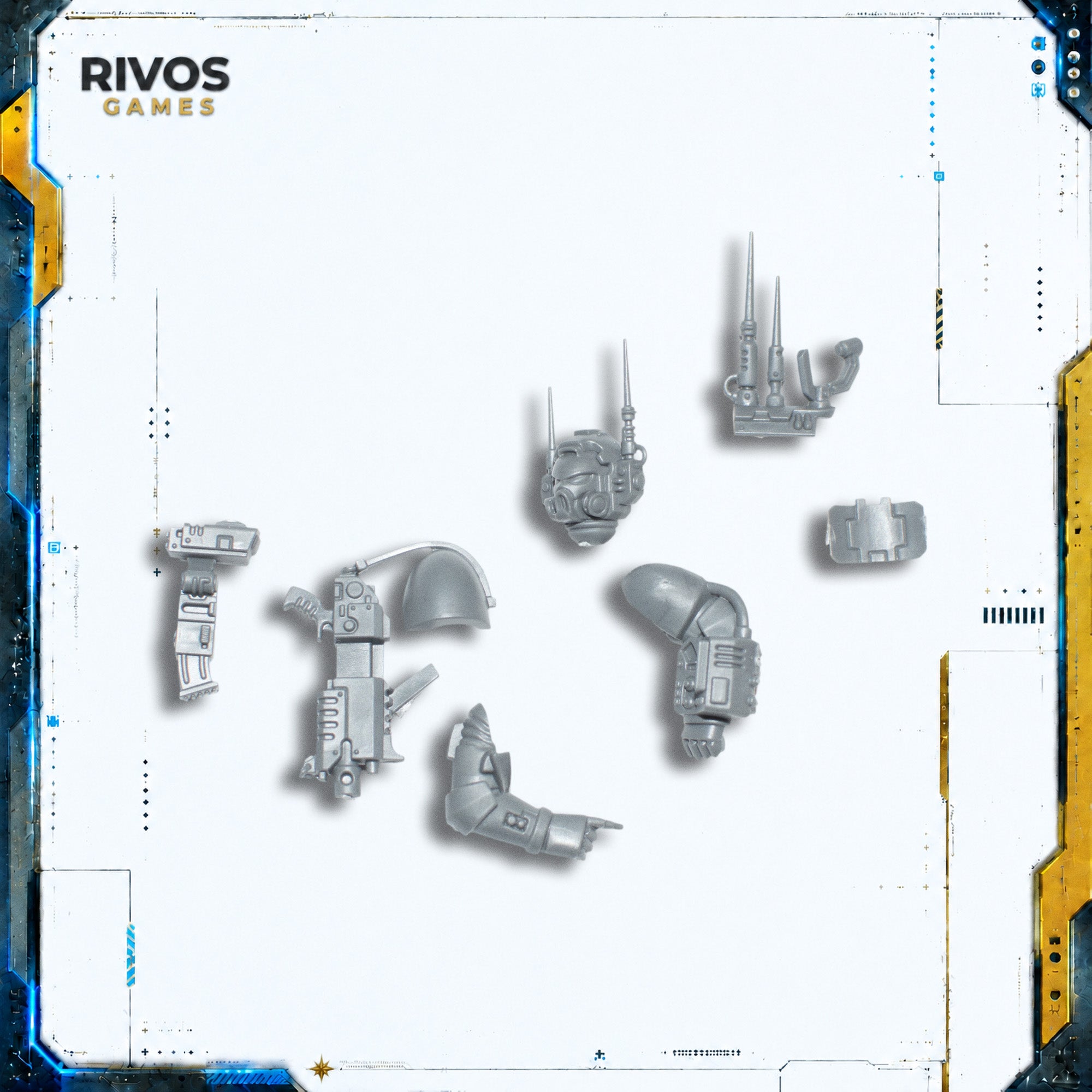 Warhammer 40K Space Marines Primaris Infiltrators Comms Array Accessories - Bits (Bitz)