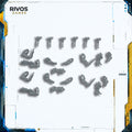 Warhammer 40K Space Marines Primaris Infiltrators Bolt Carbines x 6 - Bits (Bitz)